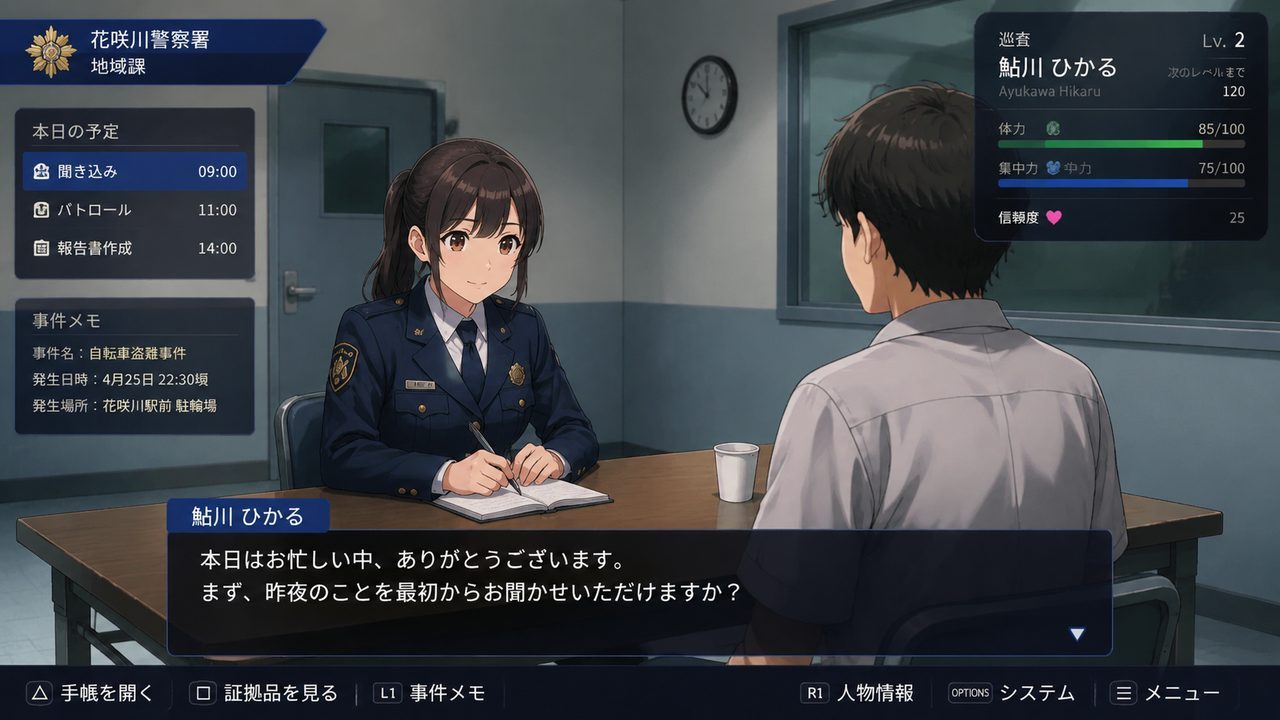 极道无赖EX 女警鮎川光 多路线分支 预览图 3