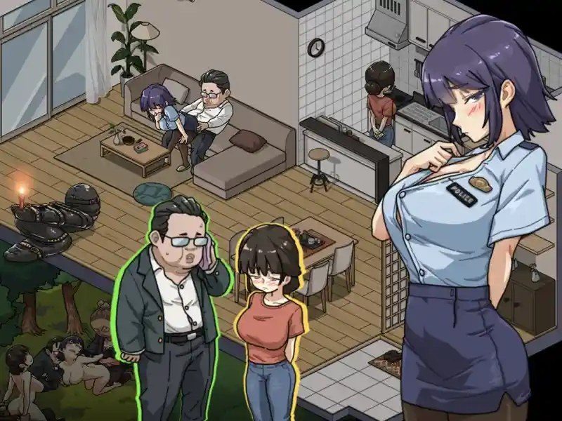 极道无赖EX 女警鮎川光 场景演出 演示图 7